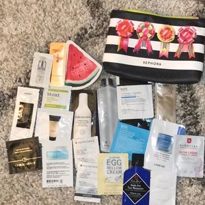 Skincare sample bundle